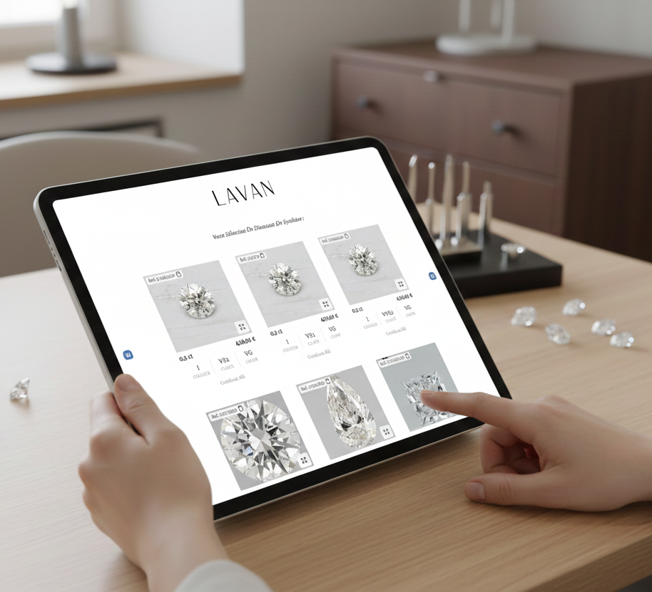 Lavan ipad mockup